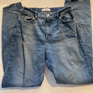 Abercrombie 90s Straight Ultra High Rise size 8 long (29)